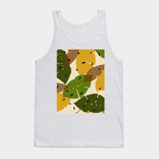 Abstract leaves Tank Top